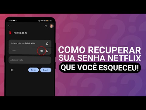 ESQUECI A SENHA DA NETFLIX (COMO RECUPERAR A SENHA DA CONTA NETFLIX)