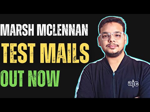 Marsh Mclennan Hiring Mails | Freshers Virtual Mega Drive | Marsh Mclennan Exam Process & Test