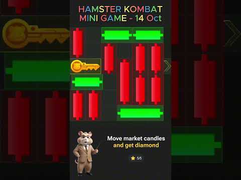 Hamster Kombat New Season Mini Game Solution 14 October 2024  #hamsterkombat #puzzlegame