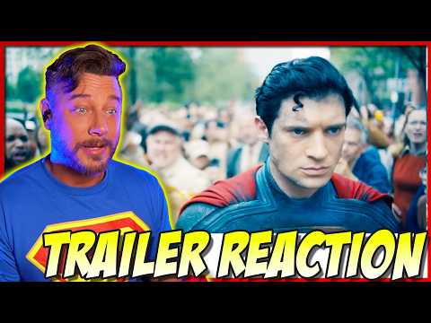 Superman | Official Teaser Trailer Reaction