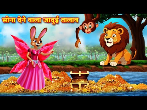 सोना देने वाला जादुई तालाब |sona dene wala jadui talab | Panchtantra | Hindi Kahani | Hindi Kahaniya