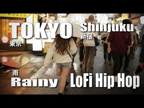 雨の新宿 / Rainy night walk in Shinjuku, Tokyo, Japan, Relaxing Lo-Fi Hip Hop ( November 2, 2024 )