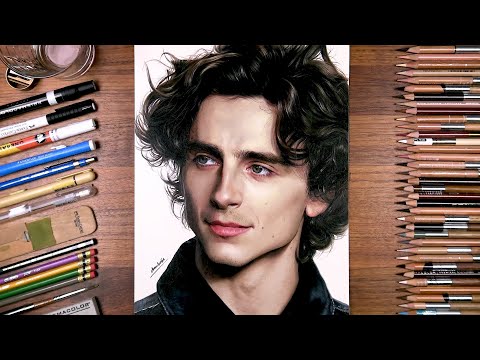 Drawing Timothée Chalamet | drawholic