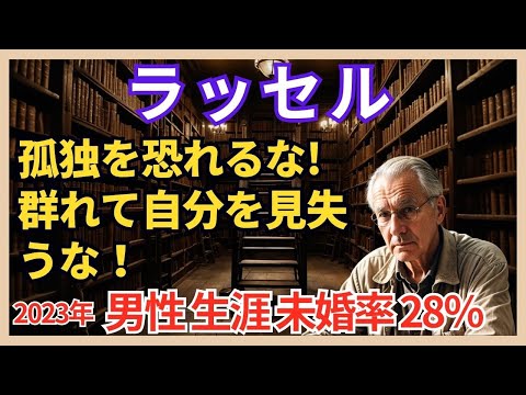 📚 【バートランド・ラッセル】「孤独を恐れるな」哲学解説動画 🎥