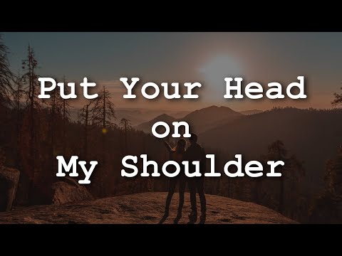 Paul Anka - Put Your Head on My Shoulder (Lyrics)