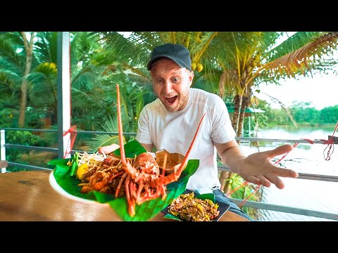 Delicious THAI Monster for $8 / Farm House in Thailand / Motorbike Food Tour in Phang Nga