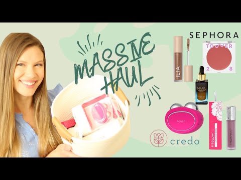 Massive Clean Beauty Haul - Ilia, FitGlow, Foreo, Tower28, Necessaire // Laura's Natural Life