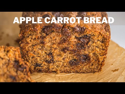 The Best Apple Carrot Bread Recipe using Juice Pulp