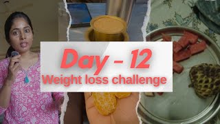 Day - 12 NEW YEAR weight loss challenge #newyearchallenge #2024challenge #telugushorts #teluguvlogs