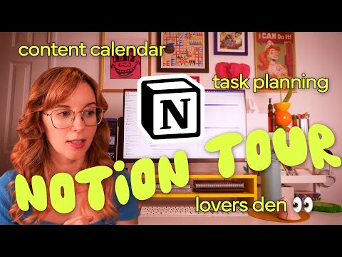 How I organize my life with Notion | NOTION TOUR