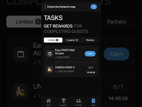 How To Complete PAWS New Tasks #paws #airdrop #newtask #telegram #crypto #money