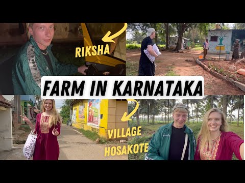 WE VISITED A FARM NEAR MYSURU, FRIENDS LEARNT HOW TO DRIVE RIKSHA ▹JenniJi