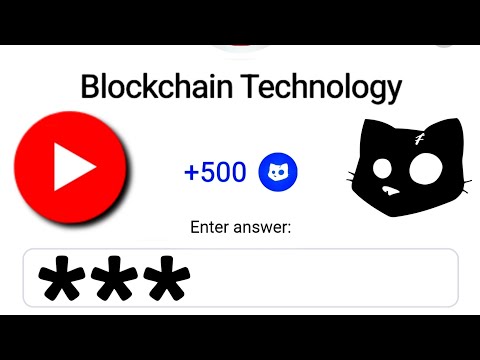 Blockchain Technology Cats YouTube Video Code Today 26 November | Cats YouTube Video Code