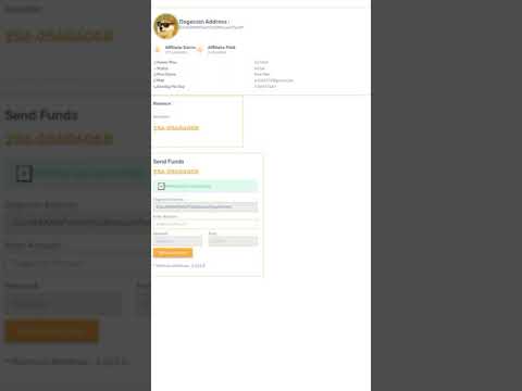 356 Doge coin Mining website details video check my previous videos #makemoneyonline