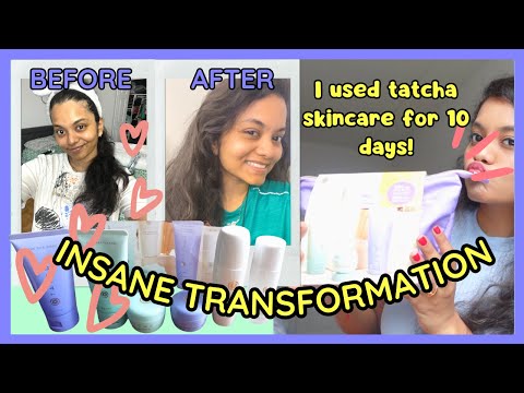 I only used TATCHA products for 10 days and my skin feels TRANSFORMED! | Tatcha Skincare Review