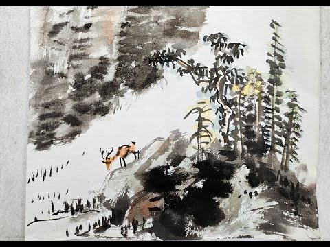 A Trailer of the Mi-Style Landscape Class - Henry's Demo, Student Practices and Discussion