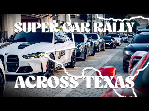 INSANE SUPERCAR RALLY ACROSS TEXAS (DAY 1)