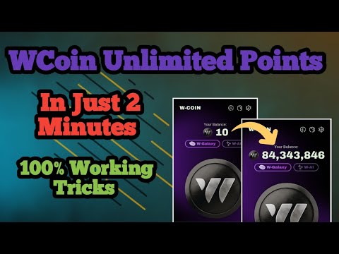 Unlimited WCoin Earning Tricks | WCoin Hack | WCoin Script