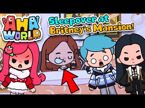 Aha World - Cherry goes to Britney's Sleepover in Aha World!