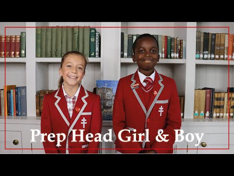 New Hall Preparatory Divisions Head Girl & Boy, Heidi & Joshua