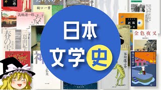 大体１２分くらいでわかる日本文学史（近代以降）