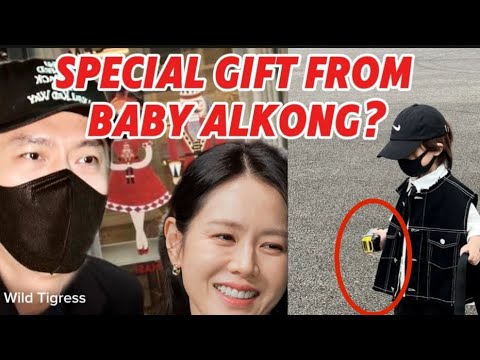 HYUN BIN RECEIVED SPECIAL GIFT FROM ALKONG! (HAPPY BIRTHDAY DADA) (HYUN WAS TOUCH)