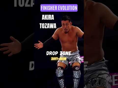 Every FINISHER of Akira Tozawa ! #shorts #wwe