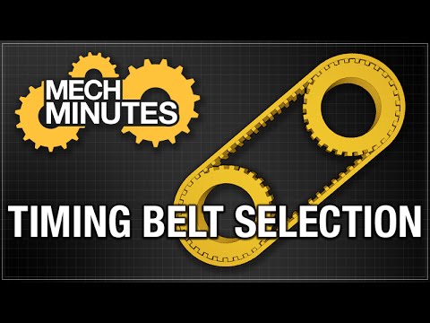 TIMING BELTS & PULLEYS PT. 1: BELT SELECTION | MECH MINUTES | MISUMI USA