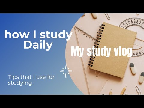 A Study vlog in malayalam / Daily study vlog/My lifestyle