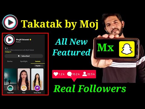 MX Takatak New features Snapchat lenses | Takatak by moj followers kaise badaye | real followers