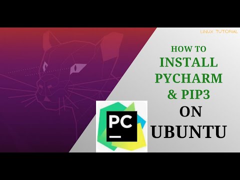 How to install PyCharm and pip3 on Ubuntu