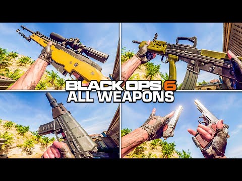 Black Ops 6 - All Weapons