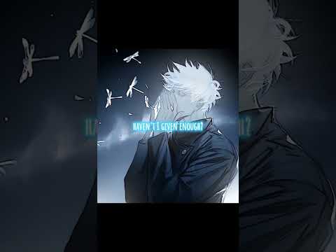 #JJK|| idk what to put here || #jujutsukaisen #satorugojo #anime #sad #angst #fyp #idkwhattoputhere