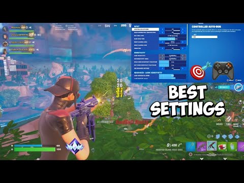 The *BEST* Controller Settings For INSANE AIMBOT + 100% Accuracy 🎯 Fortnite Chapter 5 Season 3