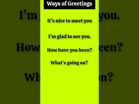 Ways of greetings #viral #shorts