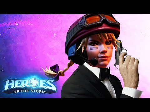 Secret Agent Hammer Shenanigans | Sgt Hammer Heroes of the Storm Gameplay