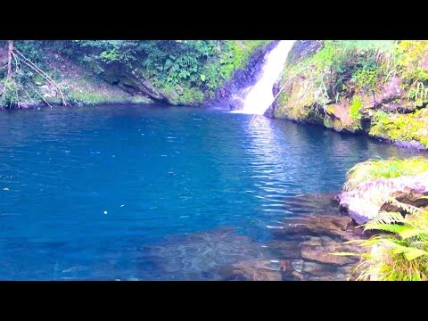 Freediving - Swimming in The Water Fall! February 2017, Materiya, Amami