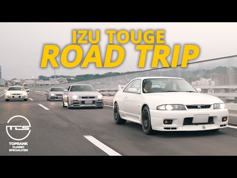 ROAD TRIP IN LEGENDARY JDM Sports Cars!! -IZU TOUGE-