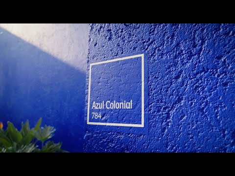 Transformamos un Ícono de CDMX TANE con Azul Colonial 784 Comex | Inspiración en Frida Kahlo