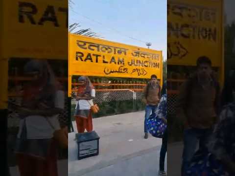 Ratlam Junction railway station Madhya Pradesh #shorts  #indianrailways  #train