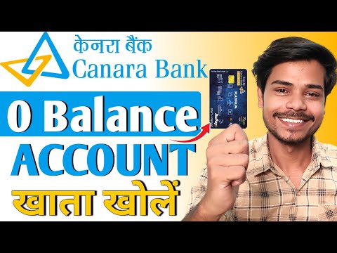 Canara Bank Online Account Opening 2024 | Canara Bank Zero Balance Account Opening Online