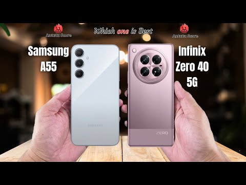 Samsung A55 vs Infinix Zero 40 5G  Full comparison ⚡Which one is Best