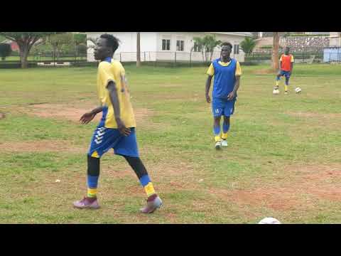 URA FC training with Signings Joshua Lubwama and Bruno Bunyaga In.