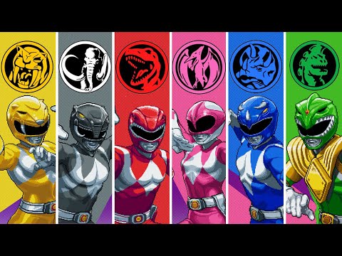 Power Rangers: Rita's Rewind All Characters, Special Attacks & Transformations