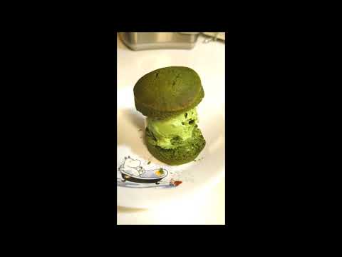 海堂喫茶 小山園洛綠抹茶司康夾哈根達斯抹茶冰淇淋 Marukyu Koyamaen Rakumidori Matcha Scone with Haagen Dazs Matcha Ice Cream