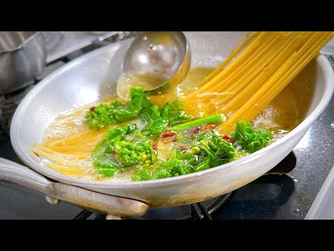 My Top Spring Pasta Pick: One-Pan Canola Flower Peperoncino | Simple But Surprisingly Good!