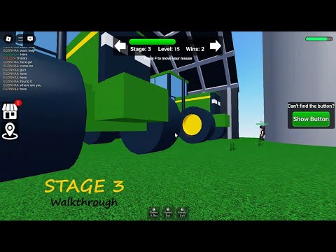 Roblox Button Escape Stage 3 Walkthrough