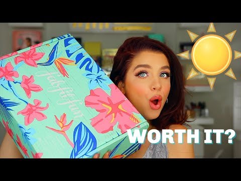 My First Fab Fit Fun Unboxing Summer Edition 2019