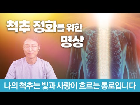 척추를 위한 명상 | 나의 척추는 빛과 사랑이 흐르는 통로입니다