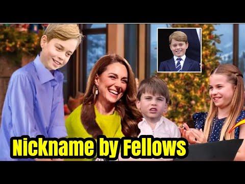 Prince George given down to EARTH NICKNAME by fellow classmates in a nod to the royal